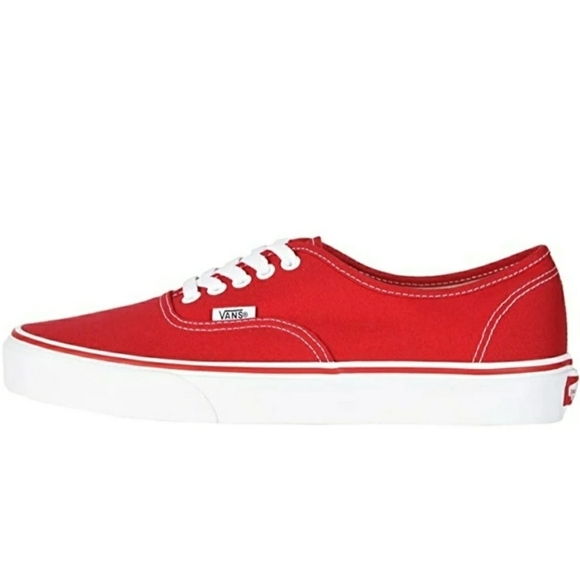 Vans Authentic (Red) UnisexSkate Shoes size men's - Picture 10 of 12